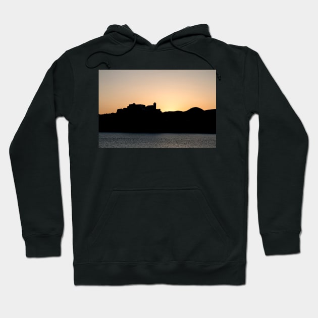 Ibiza Silhouette Hoodie by Memories4you